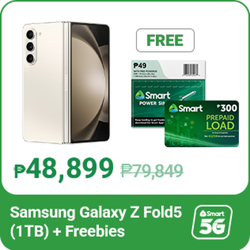 Samsung Z Fold 5 with Load Card Bundle image number 1